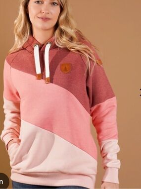 Wanakome Selene Hoodie 
Size Small 
Pink